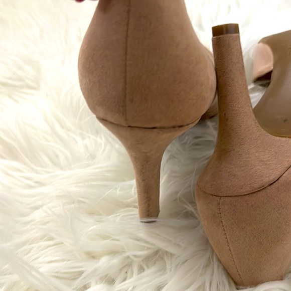 Nude comfy heels shoes - Naturalizer - Picture 3 of 3